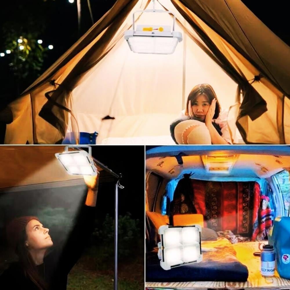 Cata CT-4698 Taşınabilir Şarjlı Solar Led Projektör 200W 6400K - Karavan Malzemeleri, Karavan EkipmanlarıEl Feneri & LambalarCataCata CT-4698 Taşınabilir Şarjlı Solar Led Projektör 200W 6400K