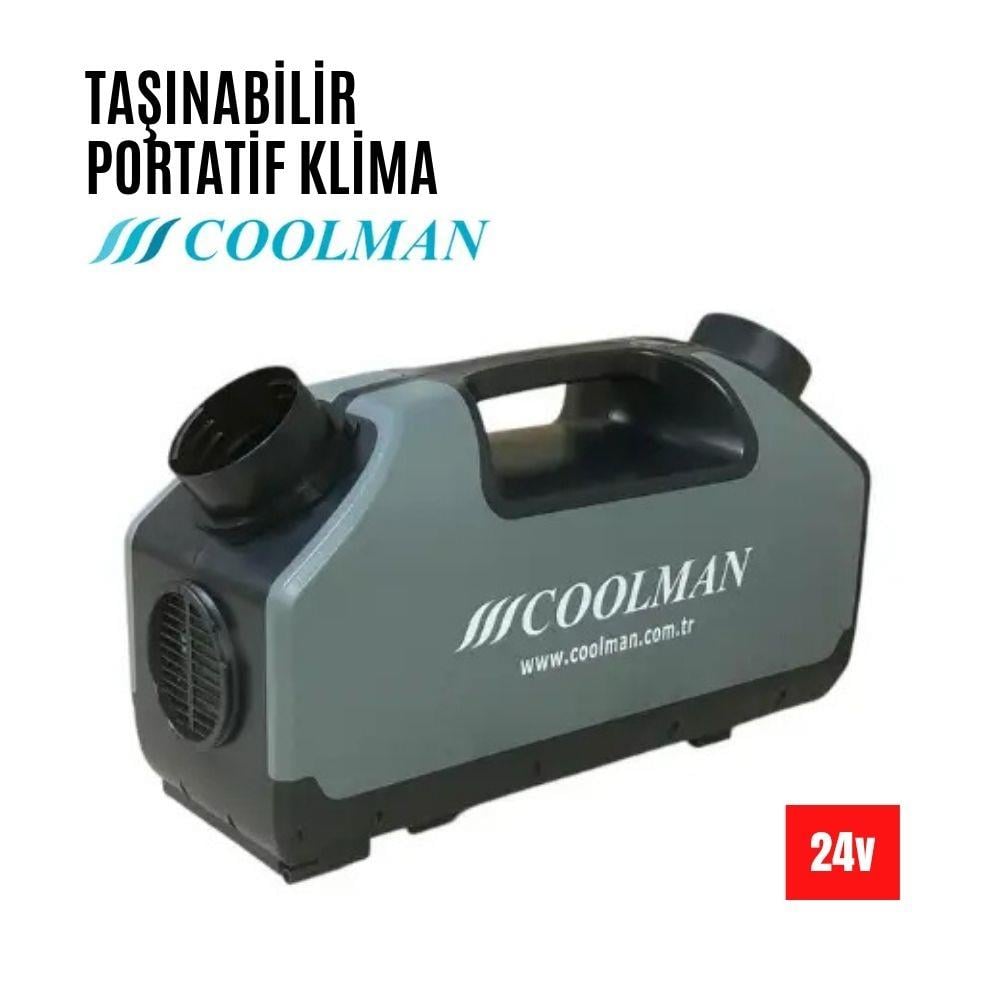 Coolman Taşınabilir Portatif Klima 700w - 24v - Karavan Malzemeleri, Karavan EkipmanlarıTavan KlimalarıCoolmanCoolman Taşınabilir Portatif Klima 700w - 24v