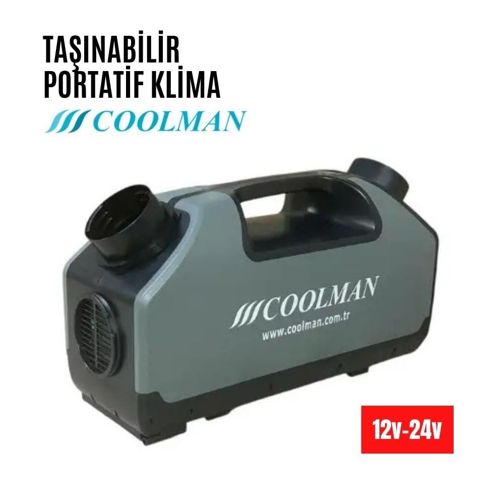 Coolman Taşınabilir Portatif Klima 700w - 12v-24v - Karavan Malzemeleri, Karavan EkipmanlarıTavan KlimalarıCoolmanCoolman Taşınabilir Portatif Klima 700w - 12v-24v