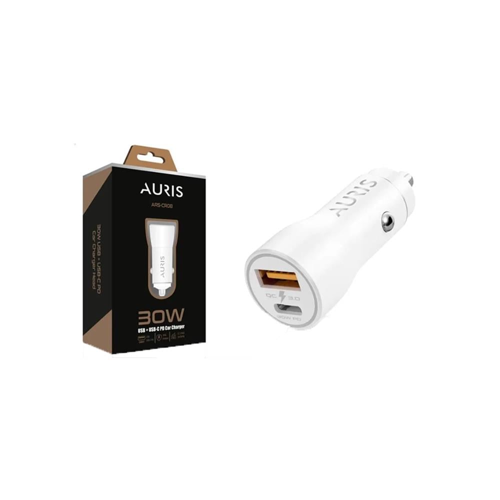  Auris Araç Şarj Cihazı USB Type C Girişli 