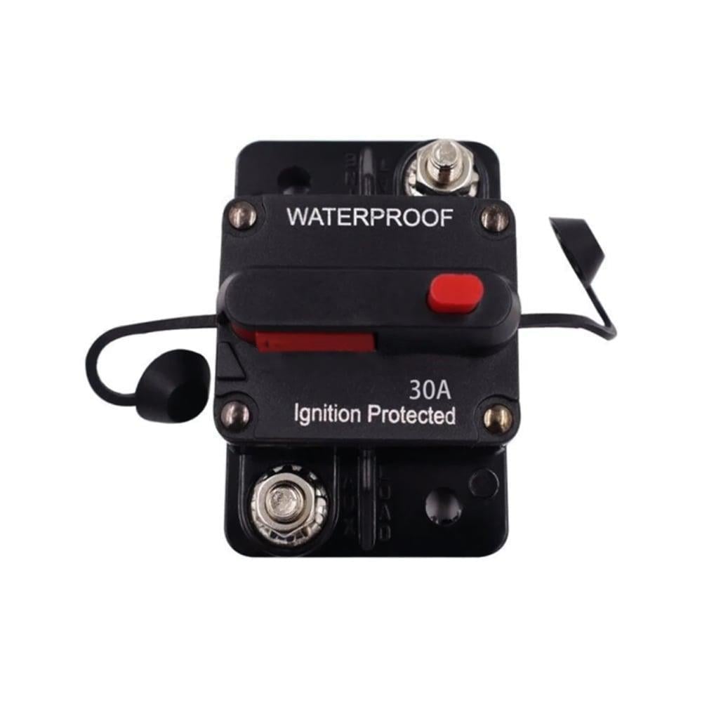 DC Sigorta 30 Amper Waterproof Otomatik Sigorta
