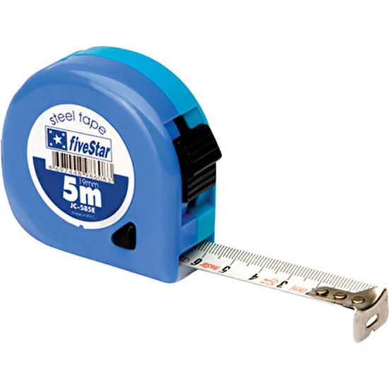 Meridyen Şerit Metre 5m - 19mm Çelik