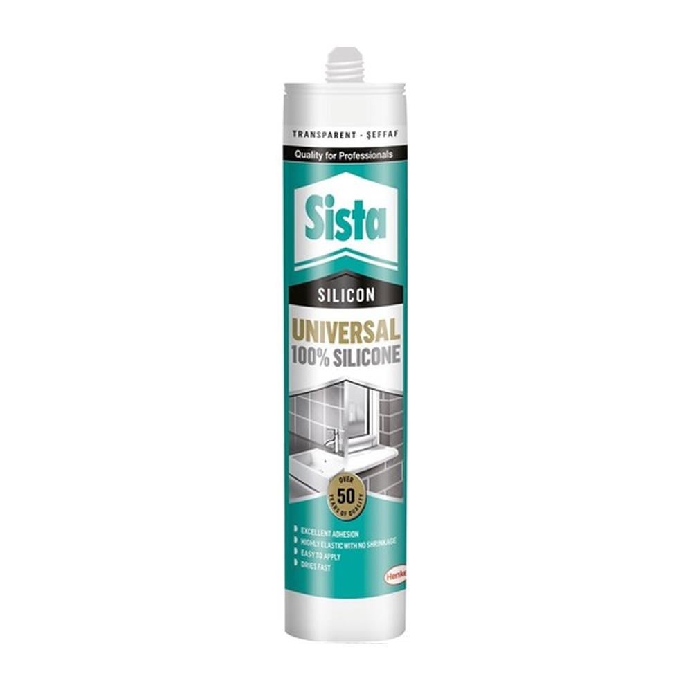 Sista Universal Silikon 280ml - Şeffaf