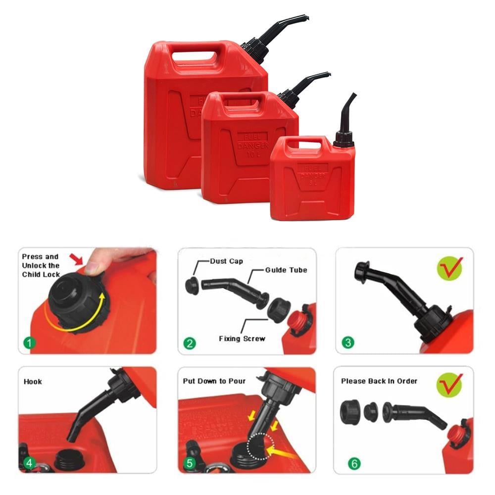 WSC Yedek Yakıt Bidonu 10 Litre