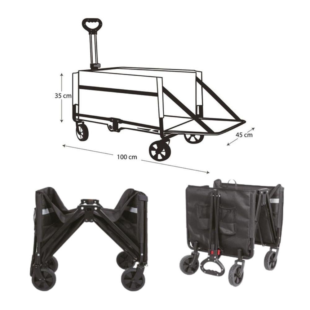 FreeCamp Katlanır & Taşınabilir Plaj - Kamp Arabası 120 Litre - Karavan Malzemeleri, Karavan EkipmanlarıEşya DüzenleyicilerFreeCampFreeCamp Katlanır & Taşınabilir Plaj - Kamp Arabası 120 Litre