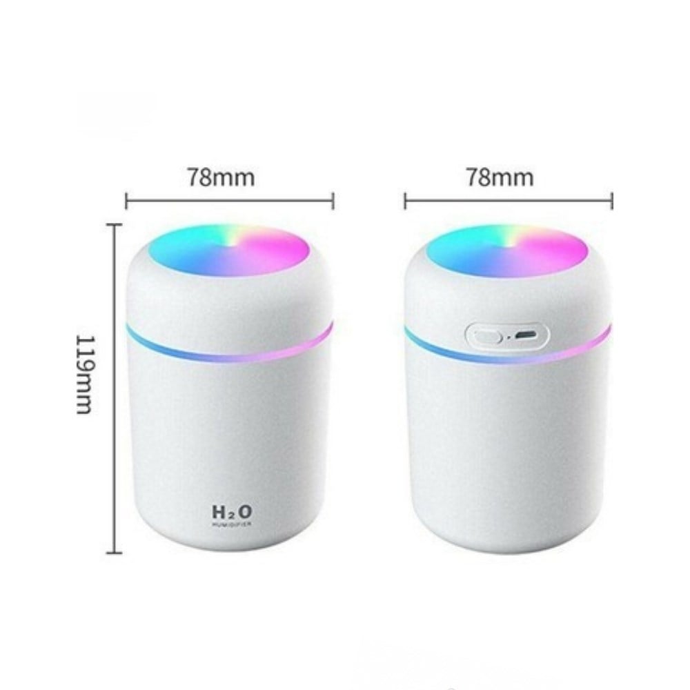 H2O Humidifier Hava Nemlendirici 300ml Ultrasonik Difüzör - Beyaz- Römork Karavan Reflektör ÇeşitleriOto KokularıKaravanMalzemecimH2O Humidifier Hava Nemlendirici 300ml Ultrasonik Difüzör - Beyaz