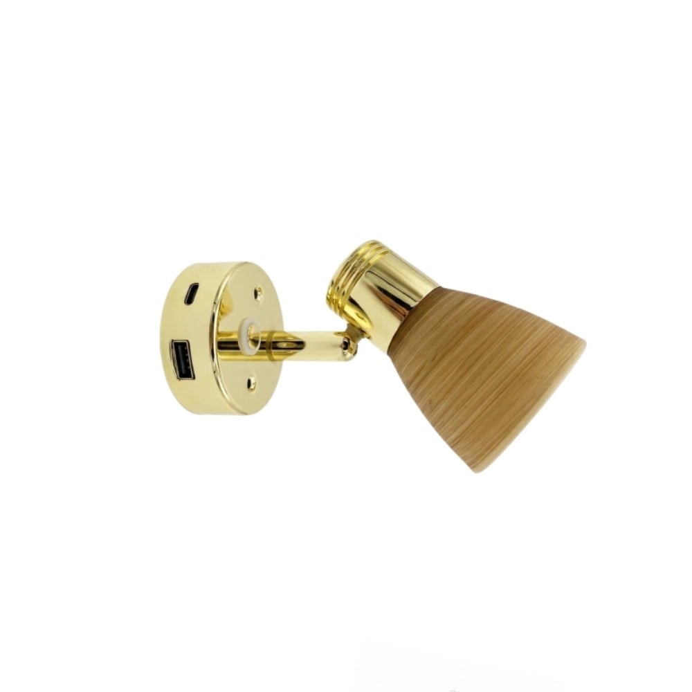 Mellifera Led Okuma Lambası Modern Dokunmatik Dimmerli 2w 12v/24v - Gold - Karavan Malzemeleri, Karavan Ekipmanlarıİç AydınlatmaMelliferaMellifera Led Okuma Lambası Modern Dokunmatik Dimmerli 2w 12v/24v - Gold
