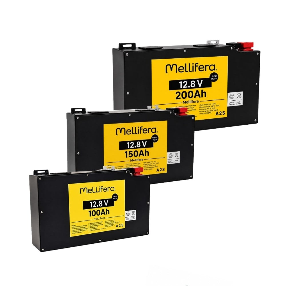 Mellifera Lityum Akü 150Ah LifePO4 12.8v - Ultra Slim - Karavan Malzemeleri, Karavan EkipmanlarıLityum AkülerMelliferaMellifera Lityum Akü 150Ah LifePO4 12.8v - Ultra Slim