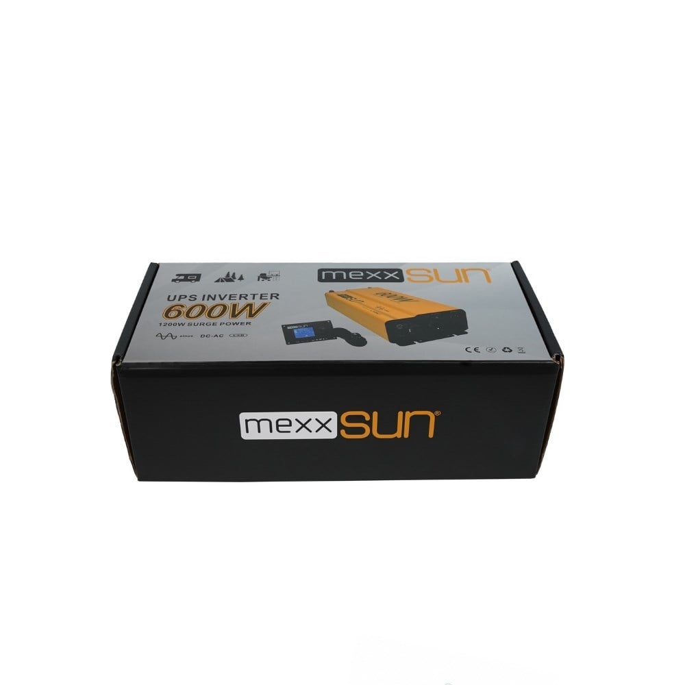 Mexxsun Akü Şarjlı UPS Tam Sinüs Inverter 600w 12v - 10Ah ( Remote Ekran ) - Karavan Malzemeleri, Karavan EkipmanlarıTam Sinüs InverterlerMexxsunMexxsun Akü Şarjlı UPS Tam Sinüs Inverter 600w 12v - 10Ah ( Remote Ekran )