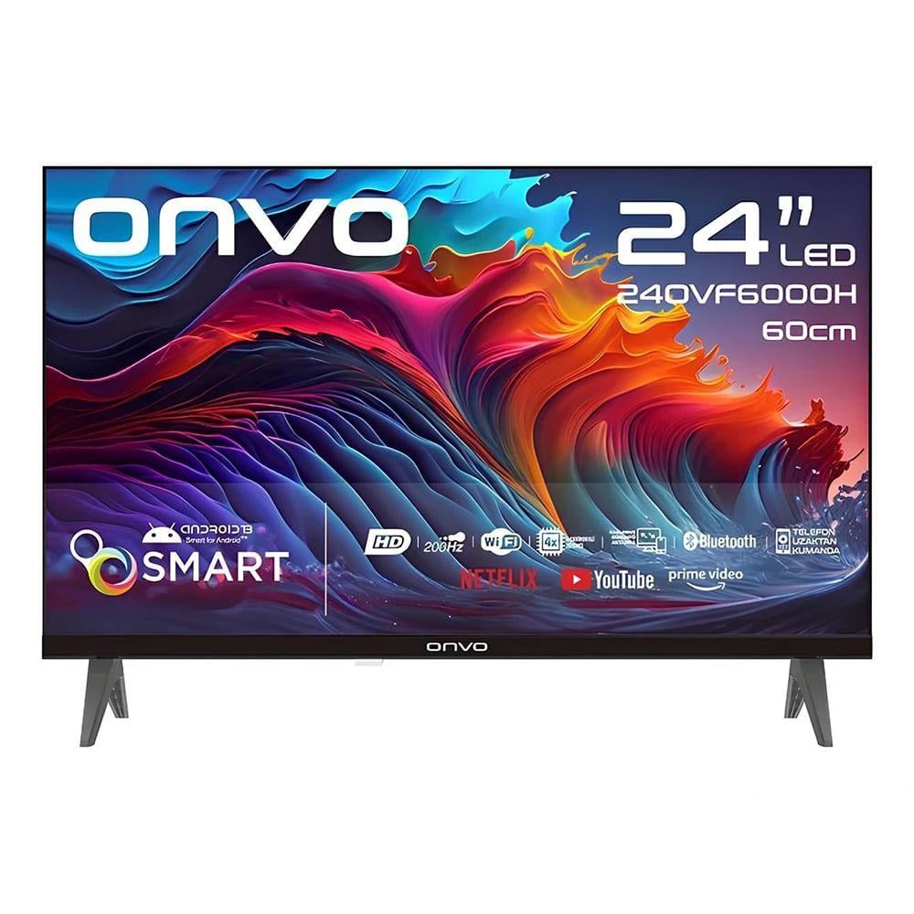 Onvo Smart TV Android Uydu Alıcılı 12v Karavan Televizyonu 24'' 60 Ekran - Karavan Malzemeleri, Karavan EkipmanlarıTelevizyonlar & MonitörlerOnvoOnvo Smart TV Android Uydu Alıcılı 12v Karavan Televizyonu 24'' 60 Ekran