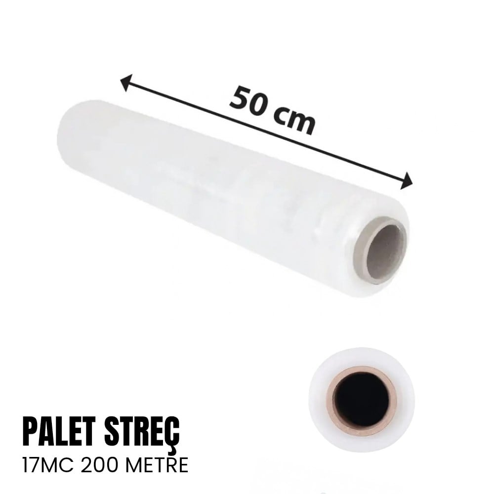 Promasco Palet Streç 17 Mikron 200 Metre - Ambalaj ve Paketleme Streci - Ambalaj Malzemeleri, Büyükçekmece İstanbul Ambalaj MalzemeleriPalet StreçlerPromascoPromasco Palet Streç 17 Mikron 200 Metre - Ambalaj ve Paketleme Streci