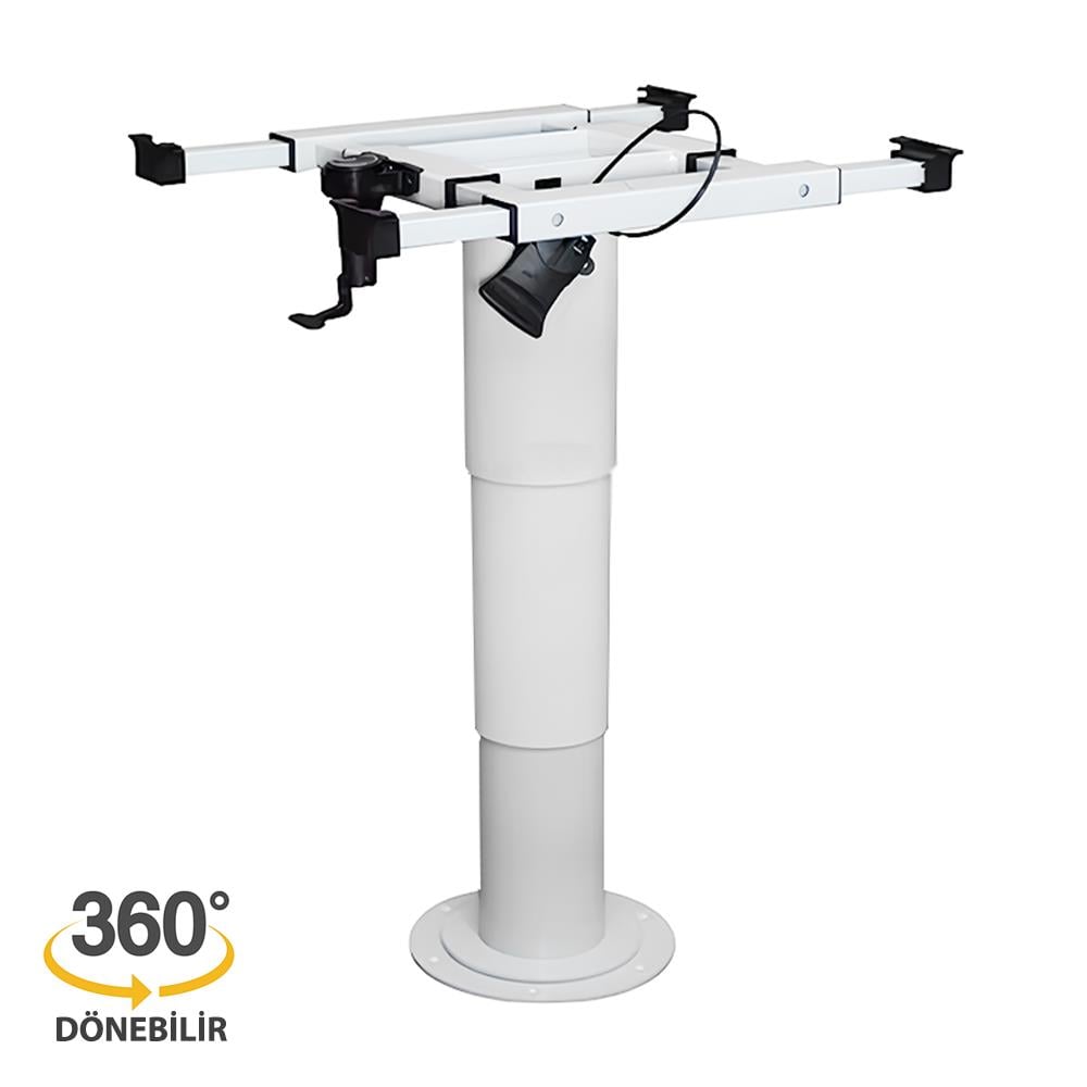 Ranger 360 Döner Masa Ayağı Yükseklik Ayarlı 33-74 Otomatik - Gri - Karavan Malzemeleri, Karavan EkipmanlarıMasa AyaklarıRangerRanger 360 Döner Masa Ayağı Yükseklik Ayarlı 35-74 Otomatik - Gri