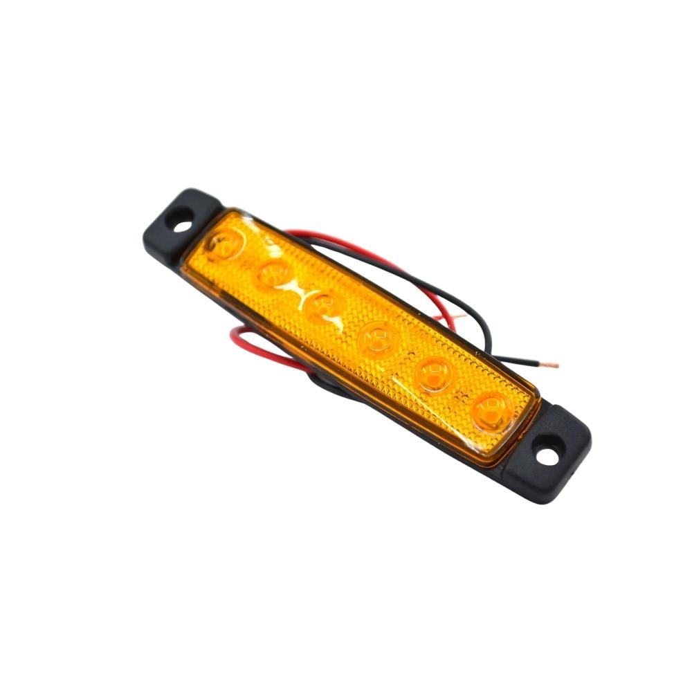 Sanel Led Etek Lambası Parmak Tip Turuncu - 12v - Karavan Malzemeleri, Karavan EkipmanlarıStop LambalarıSanelSanel Led Etek Lambası Parmak Tip Turuncu - 12v