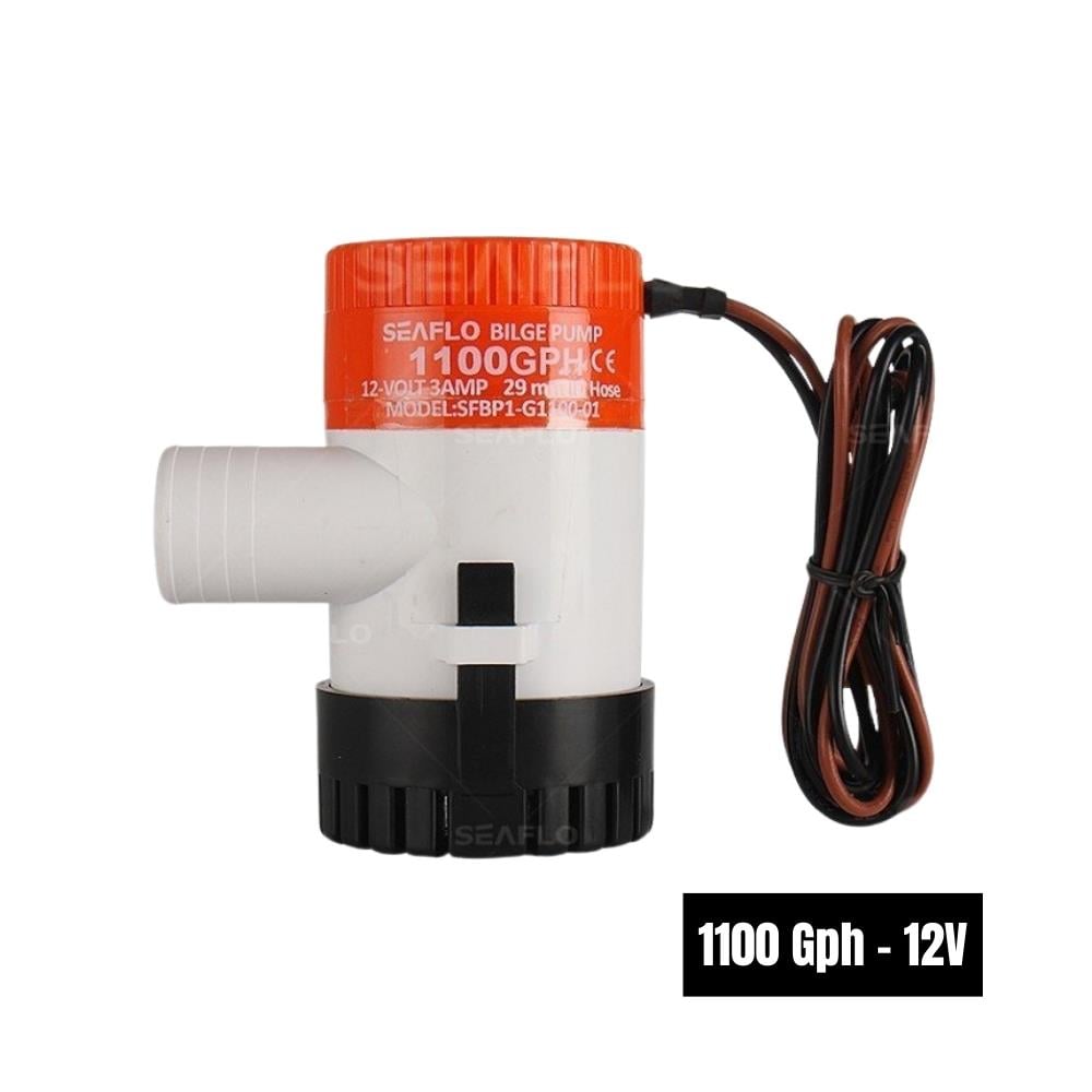 Seaflo Sintine Pompası 1100 Gph - 12v 3Ah - Tekne Yat Aksesuarları, Tekne Yat MalzemeleriManuel Sintine PompalarıSeafloSeaflo Sintine Pompası 1100 Gph - 12v 3Ah
