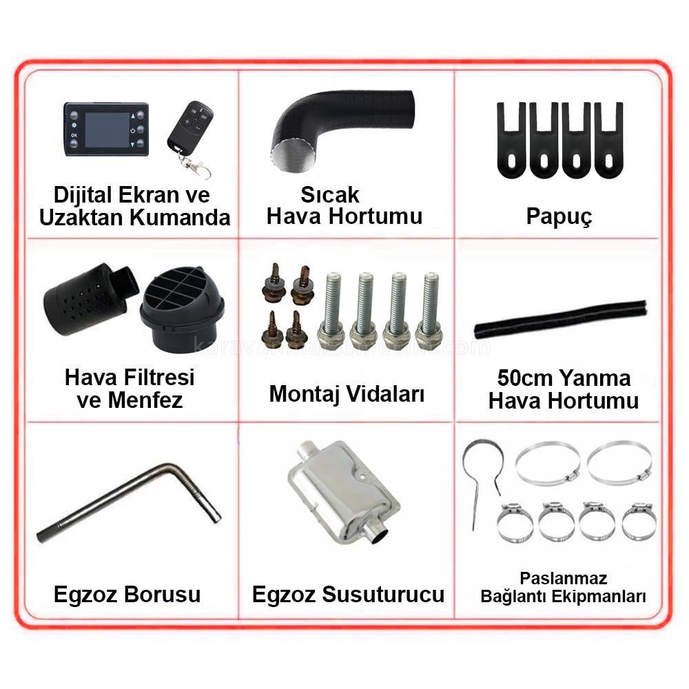 Sensation 5kw 12v-220v Taşınabilir Çanta Webasto Tipi Isıtıcı - Karavan Malzemeleri, Karavan EkipmanlarıOrtam IsıtıcılarSensationSensation 5kw 12v-220v Taşınabilir Çanta Webasto Tipi Isıtıcı