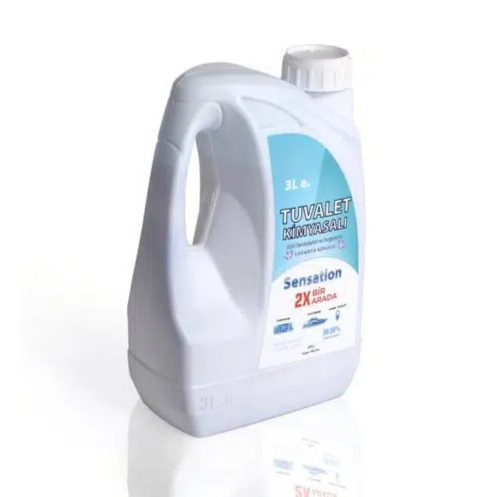 Sensation Karavan & Tekne 3 Litre Katı Atık Parçalayıcı Tuvalet Kimyasalı - Karavan Malzemeleri, Karavan EkipmanlarıTuvalet KimyasallarıSensationSensation Karavan & Tekne 3 Litre Katı Atık Parçalayıcı Tuvalet Kimyasalı
