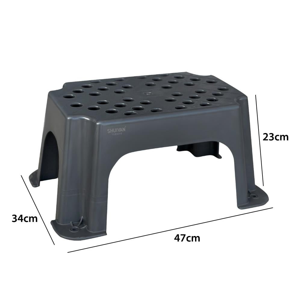 SHIVAN Karavan Giriş Basamağı 47x34x23cm Plastik Basamak - Karavan Malzemeleri, Karavan EkipmanlarıGiriş BasamaklarıSHUIVANSHIVAN Karavan Giriş Basamağı 47x34x23cm Plastik Basamak