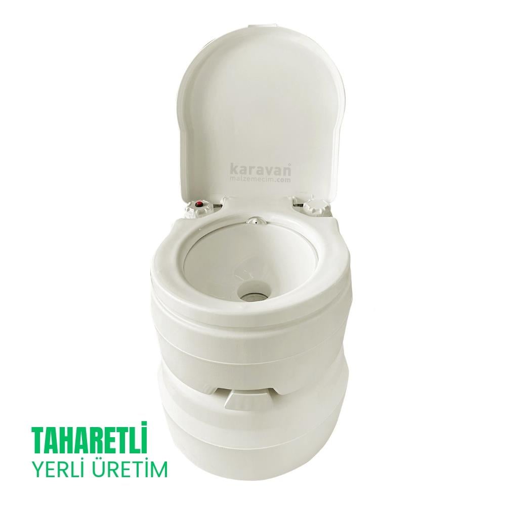 SHUIVAN Camptime Taharetli Portatif Tuvalet WC 24 Litre - Karavan Malzemeleri, Karavan EkipmanlarıPortatif TuvaletlerSHUIVANSHUIVAN Camptime Taharetli Portatif Tuvalet WC 24 Litre