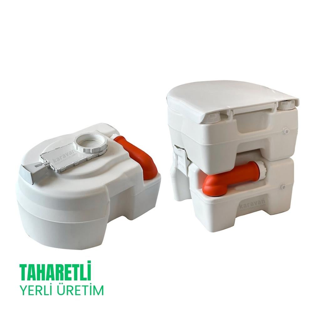 SHUIVAN Camptime Taharetli Portatif Tuvalet WC 24 Litre - Karavan Malzemeleri, Karavan EkipmanlarıPortatif TuvaletlerSHUIVANSHUIVAN Camptime Taharetli Portatif Tuvalet WC 24 Litre
