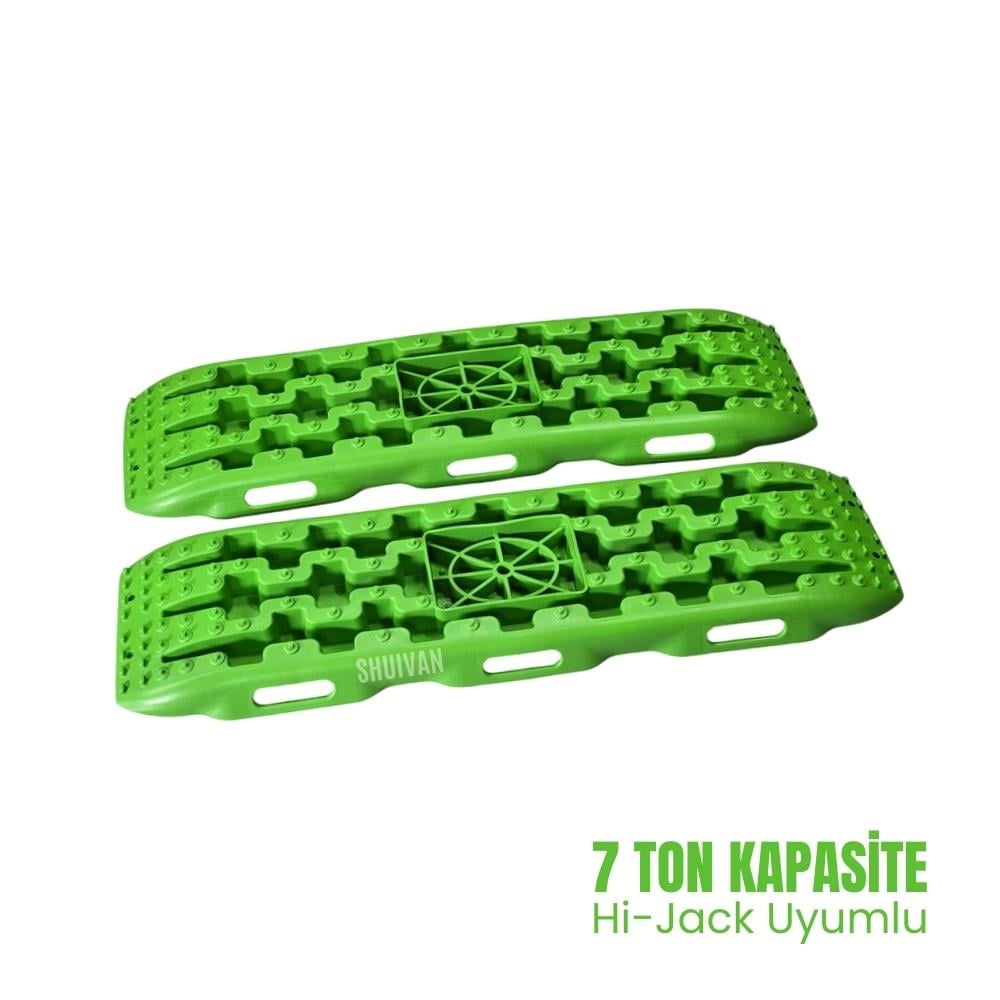 SHUIVAN Çamur Kar Kum Paleti 2'li Set Hi-Jack Uyumlu - Yeşil - Offroad AksesuarlarıKum PaletleriSHUIVANSHUIVAN Çamur Kar Kum Paleti 2'li Set Hi-Jack Uyumlu - Yeşil