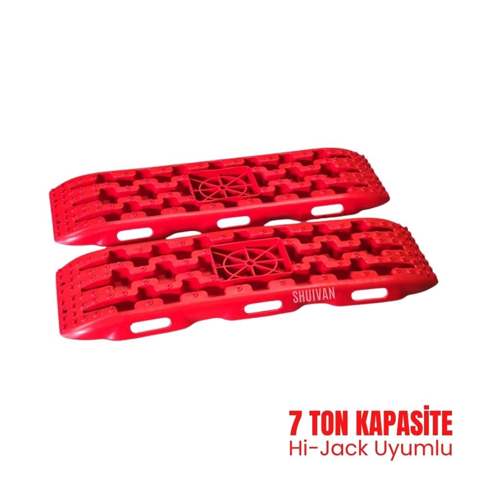 SHUIVAN Çamur Kar Kum Paleti 2'li Set Hi-Jack Uyumlu - Kırmızı - Offroad AksesuarlarıKum PaletleriSHUIVANSHUIVAN Çamur Kar Kum Paleti 2'li Set Hi-Jack Uyumlu - Kırmızı