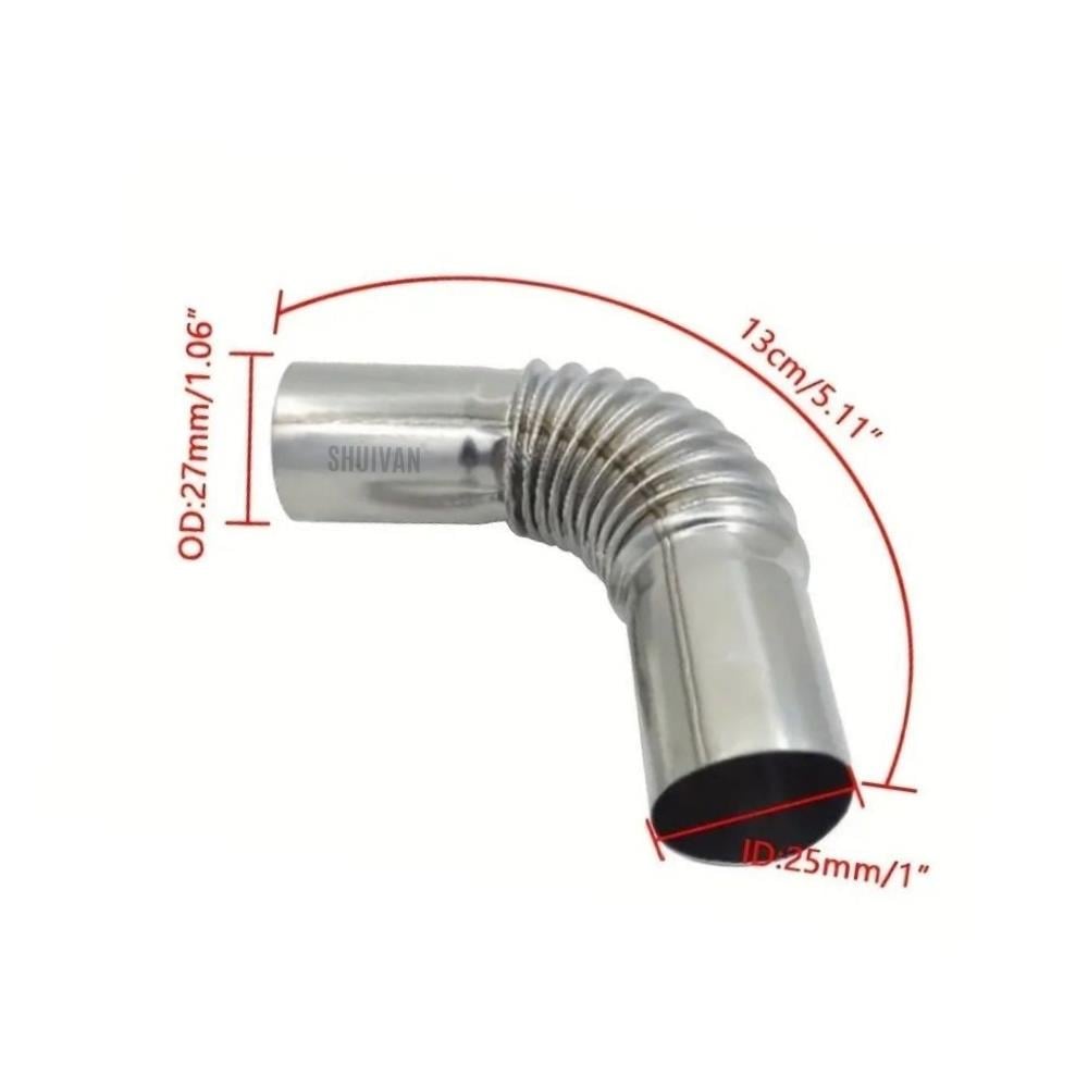 SHUIVAN Dizel Isıtıcılar İçin Egzoz Borusu Ek Uzatma - Dirsek - Karavan Malzemeleri, Karavan EkipmanlarıAksesuar & Yedek ParçalarSHUIVANSHUIVAN Dizel Isıtıcılar İçin Egzoz Borusu Ek Uzatma - Dirsek