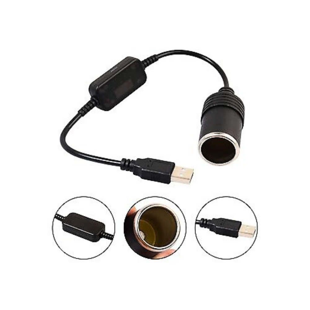 SHUIVAN Erkek USB, Dişi 12v Çakmak Soketine Dönüştürücü Adaptör 850mA 8w - Karavan Malzemeleri, Karavan EkipmanlarıAnahtarlar, Prizler & SöketlerSHUIVANSHUIVAN Erkek USB, Dişi 12v Çakmak Soketine Dönüştürücü Adaptör 850mA 8w