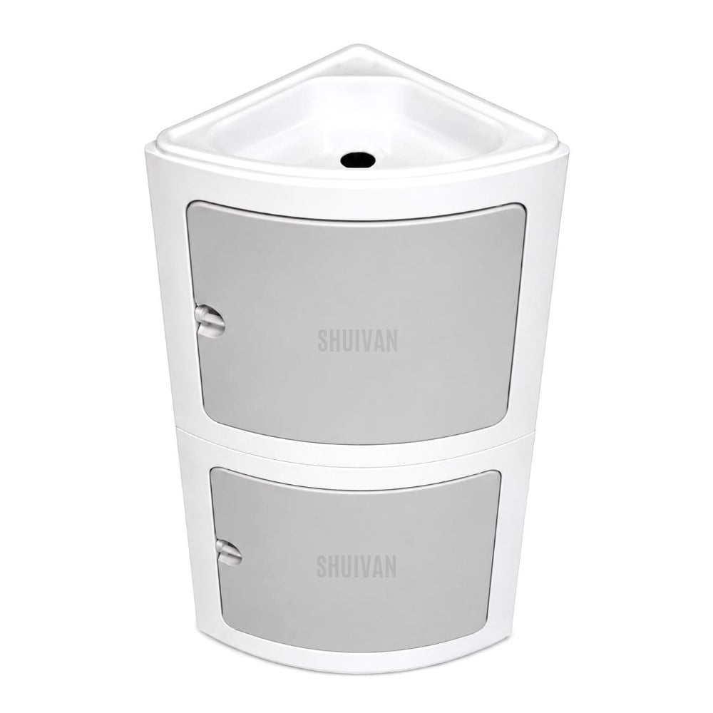 SHUIVAN Karavan Banyo Lavabo ve Dolap Seti 32x32x80cm - Karavan Malzemeleri, Karavan EkipmanlarıBanyo KabinleriSHUIVANSHUIVAN Karavan Banyo Lavabo ve Dolap Seti 32x32x80cm