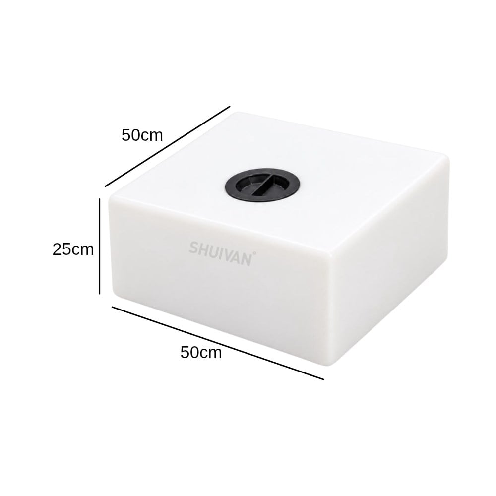 SHUIVAN Karavan & Tekne Su Deposu 65 Litre 50x50x25cm - Karavan Malzemeleri, Karavan EkipmanlarıSu DepolarıSHUIVANSHUIVAN Karavan & Tekne Su Deposu 65 Litre 50x50x25cm