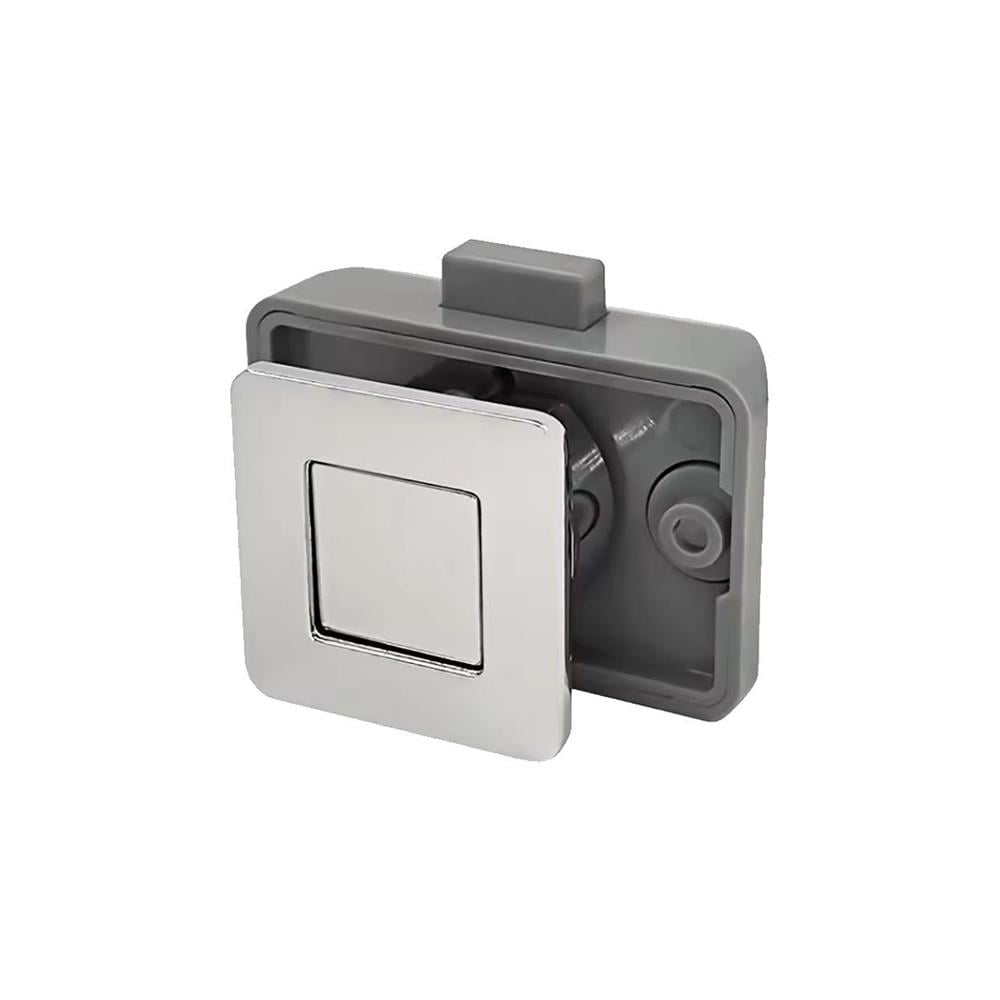 SHUIVAN Lüks Basçek Dolap Kilidi Kare 30mm - Parlak - Karavan Malzemeleri, Karavan EkipmanlarıÇekmece & Dolap KilitleriSHUIVANSHUIVAN Lüks Basçek Dolap Kilidi Kare 30mm - Parlak