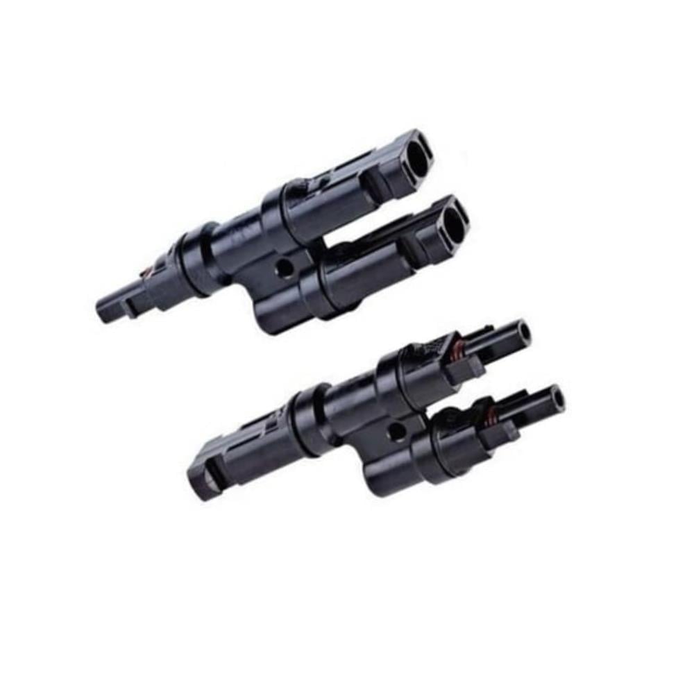 SHUIVAN MC4 İkili Paralelleme Konnektörü İkili Bağlantı Seti H Tipi - IP68 - Karavan Malzemeleri, Karavan EkipmanlarıPanel Montaj EkipmanlarıSHUIVANSHUIVAN MC4 İkili Paralelleme Konnektörü İkili Bağlantı Seti H Tipi - IP68