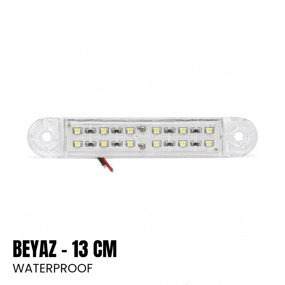 SHUIVAN Merdiven Lambası 13cm Led Aydınlatma 12 Led 12v - Beyaz - Karavan Malzemeleri, Karavan Ekipmanlarıİç & Dış AydınlatmaSHUIVANSHUIVAN Merdiven Lambası 13cm Led Aydınlatma 12 Led 12v - Beyaz