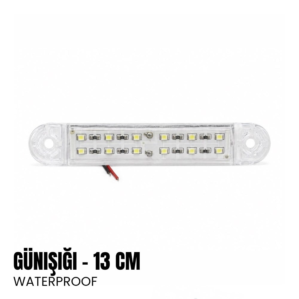 SHUIVAN Merdiven Lambası 13cm Led Aydınlatma 12 Led 12v - Günışığı - Karavan Malzemeleri, Karavan Ekipmanlarıİç & Dış AydınlatmaSHUIVANSHUIVAN Merdiven Lambası 13cm Led Aydınlatma 12 Led 12v - Günışığı