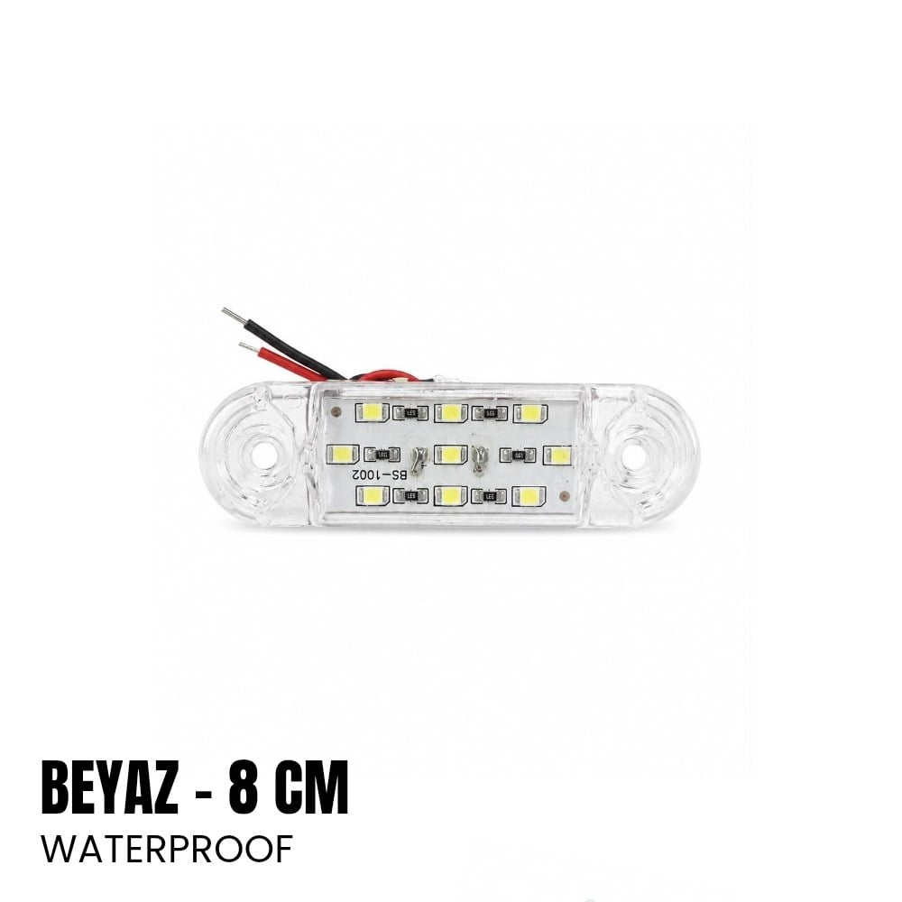 SHUIVAN Merdiven Lambası 8cm Led Aydınlatma 9 Led 12v - Beyaz - Karavan Malzemeleri, Karavan Ekipmanlarıİç & Dış AydınlatmaSHUIVANSHUIVAN Merdiven Lambası 8cm Led Aydınlatma 9 Led 12v - Beyaz