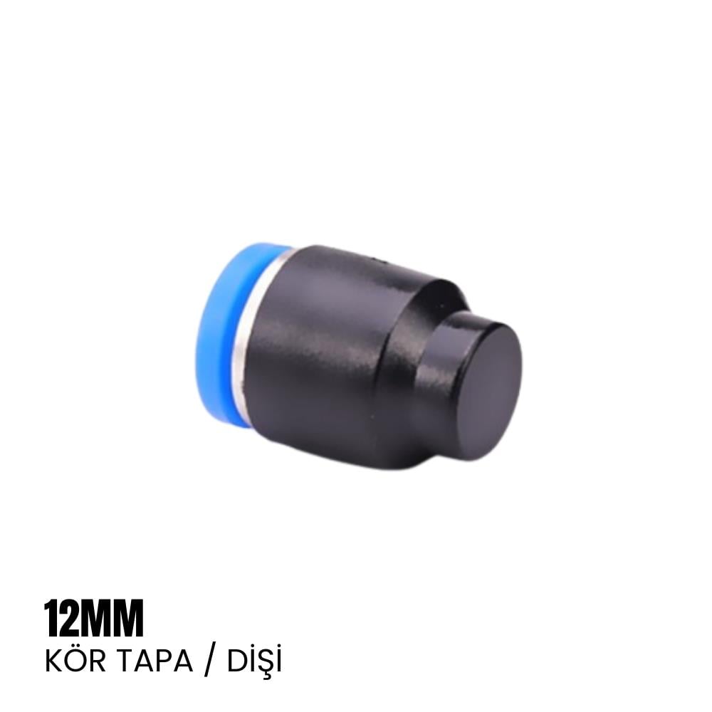 SHUIVAN Pnömatik Rekor 12mm Kör Tapa Dişi Körleme - Şipşak - Karavan Malzemeleri, Karavan EkipmanlarıSu Hortumu & BağlantılarıSHUIVANSHUIVAN Pnömatik Rekor 12mm Kör Tapa Dişi Körleme - Şipşak