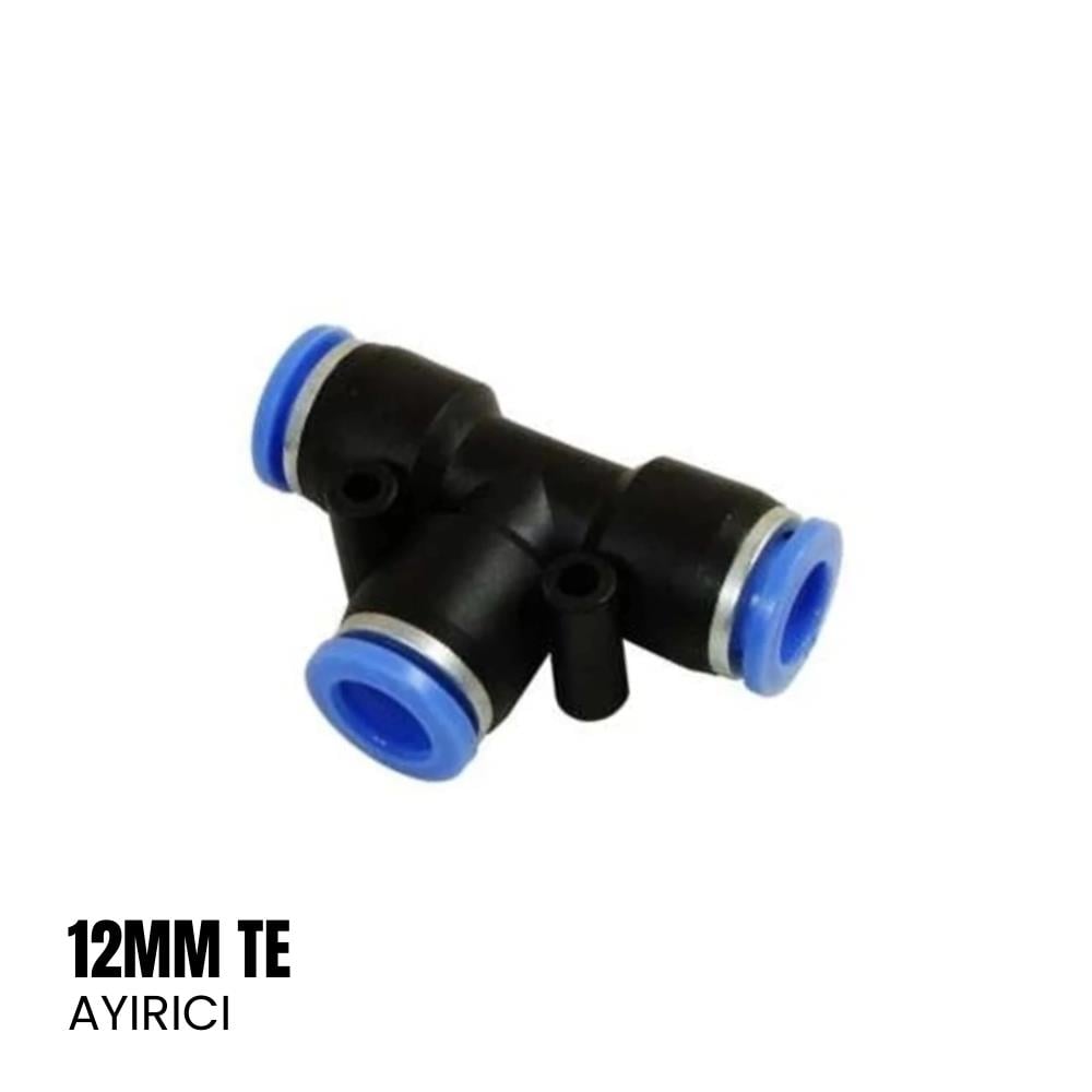 SHUIVAN Pnömatik Rekor 12mm TE Ayırıcı - Şipşak - Karavan Malzemeleri, Karavan EkipmanlarıSu Hortumu & BağlantılarıSHUIVANSHUIVAN Pnömatik Rekor 12mm TE Ayırıcı - Şipşak