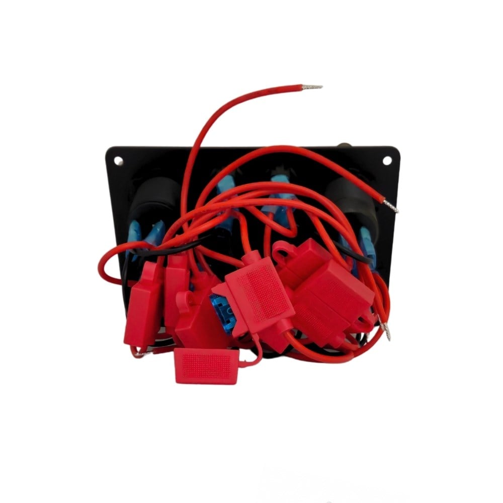 SHUIVAN Switch Panel 7'li USB QC 3.0 PD 12v Kombine Sigorta Paneli - Karavan Malzemeleri, Karavan EkipmanlarıSwitch PanellerSHUIVANSHUIVAN Switch Panel 7'li USB QC 3.0 PD 12v Kombine Sigorta Paneli