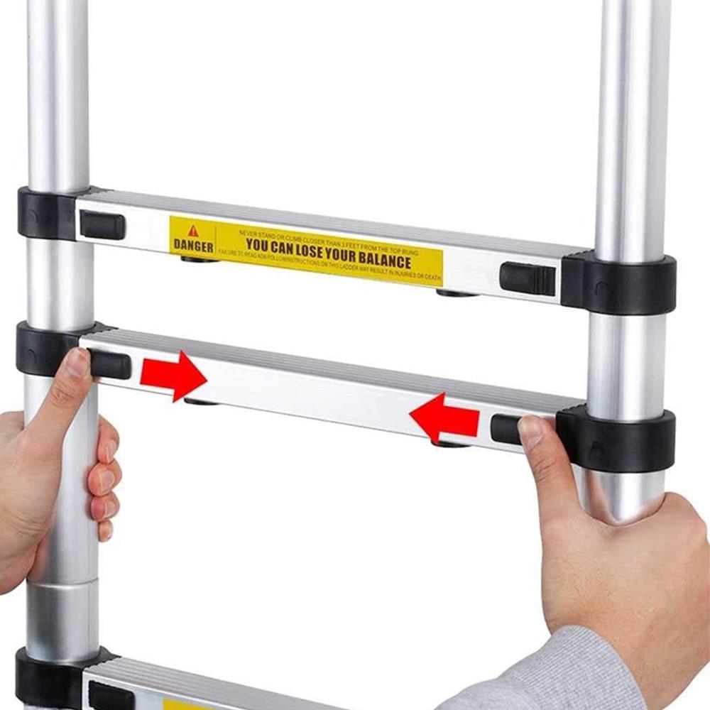 SHUIVAN Teleskobik Merdiven 9 Basamaklı Katlanır - Alüminyum - Karavan Malzemeleri, Karavan EkipmanlarıTavan Sepeti & MerdivenlerSHUIVANSHUIVAN Teleskobik Merdiven 9 Basamaklı Katlanır - Alüminyum