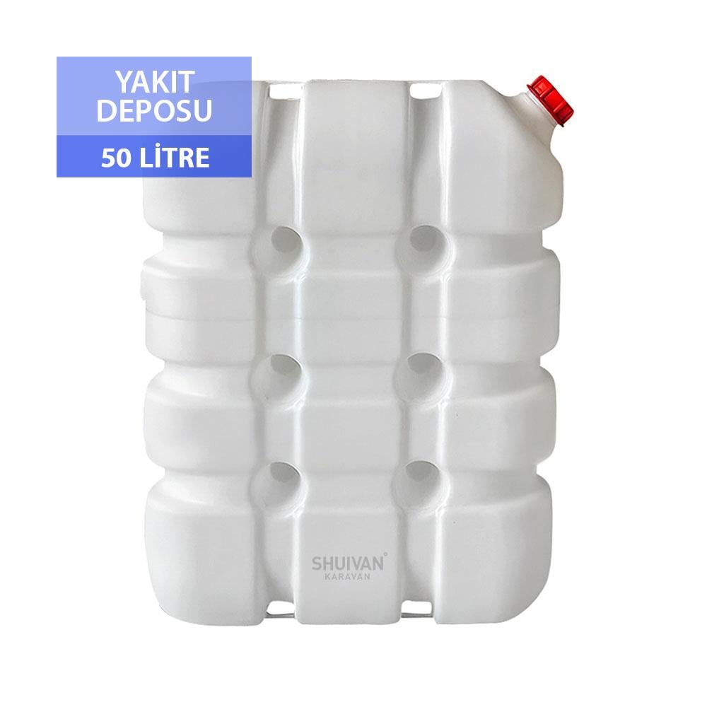 SHUIVAN Webasto Tipi Isıtıcı Yakıt Deposu 50 Litre - Beyaz - Karavan Malzemeleri, Karavan EkipmanlarıAksesuar & Yedek ParçalarSHUIVANSHUIVAN Webasto Tipi Isıtıcı Yakıt Deposu 50 Litre - Beyaz
