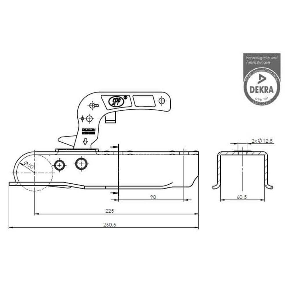 SPP Frensiz Kaplin 60mm Dörtköşe 1300 kg - Kare Tip - Karavan Malzemeleri, Karavan EkipmanlarıKaplinlerKaravanMalzemecimFrensiz Kaplin 60mm Dörtköşe 1300 kg - Kare Tip