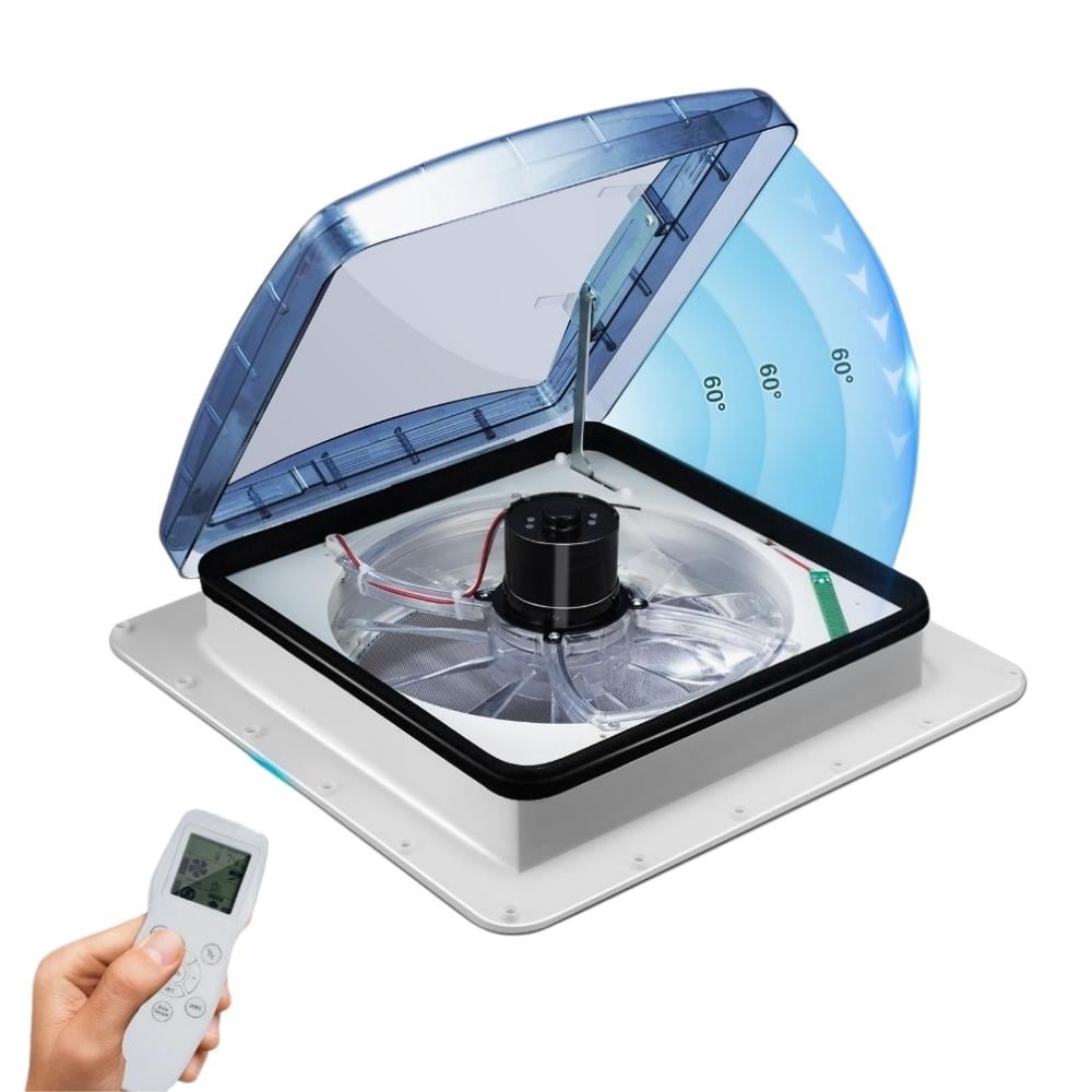 SUGA Kumandalı Fanlı Hek 40x40cm 12v Çift Yönlü Yağmur Sensörlü - Karavan Malzemeleri, Karavan EkipmanlarıTavan HavalandırmalarSugaSUGA Kumandalı Fanlı Hek 40x40cm 12v Çift Yönlü Yağmur Sensörlü