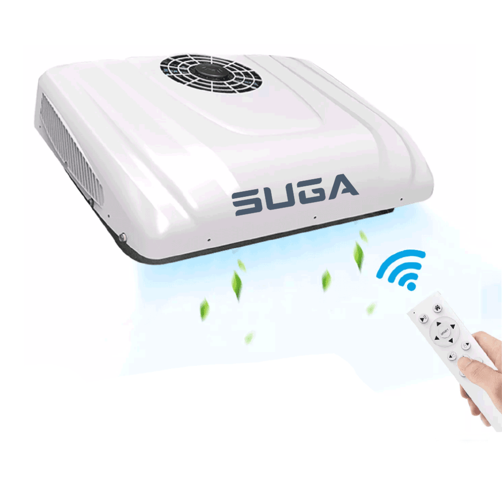 SUGA Park Kliması Elektrikli Karavan Tavan Kliması - 9000BTU - 12v - Karavan Malzemeleri, Karavan EkipmanlarıKlimalarSugaSUGA Park Kliması Elektrikli Karavan Tavan Kliması - 9000BTU - 12v