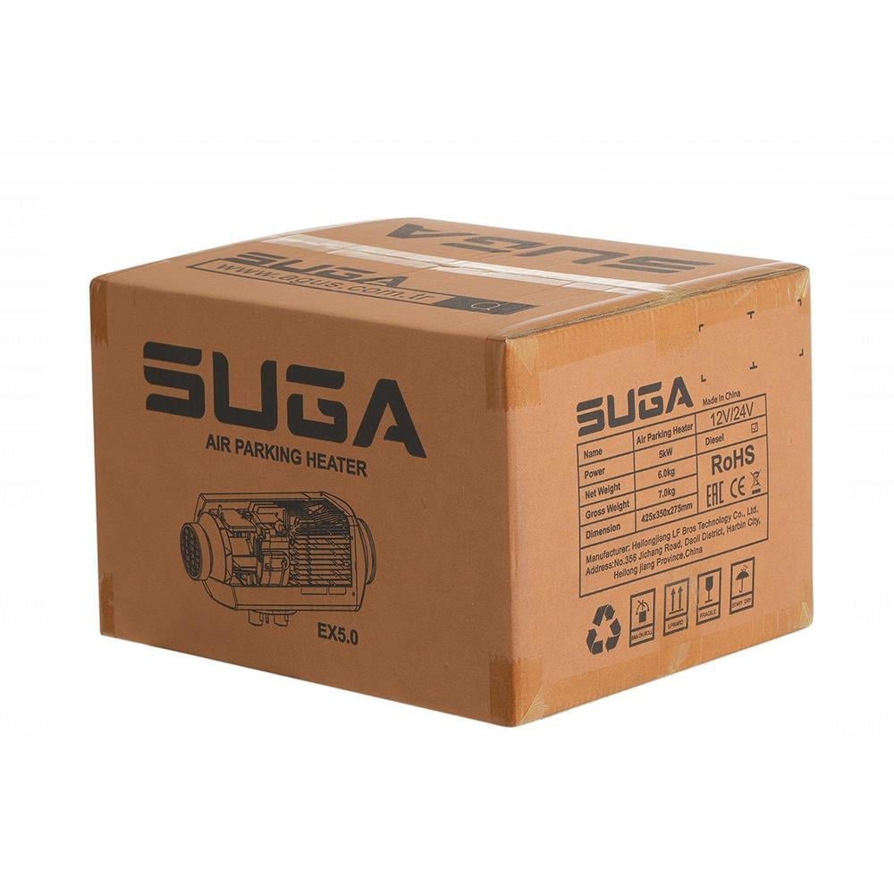 Suga Plus 5kw Webasto Tipi Dizel Ortam Isıtıcı - 12v/24v