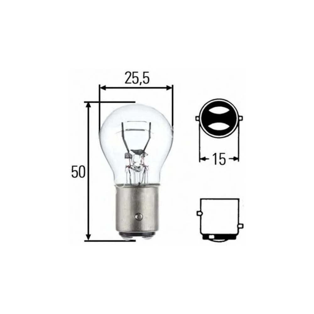 Super Stop Ampülü P21/5W 1016 Çift Duy Standart GünIşık - 12v - Oto Far Stop Ampül ÇeşitleriSinyal, Stop AmpülleriSHUIVANSuper Stop Ampülü P21/5W 1016 Çift Duy Standart GünIşık - 12v