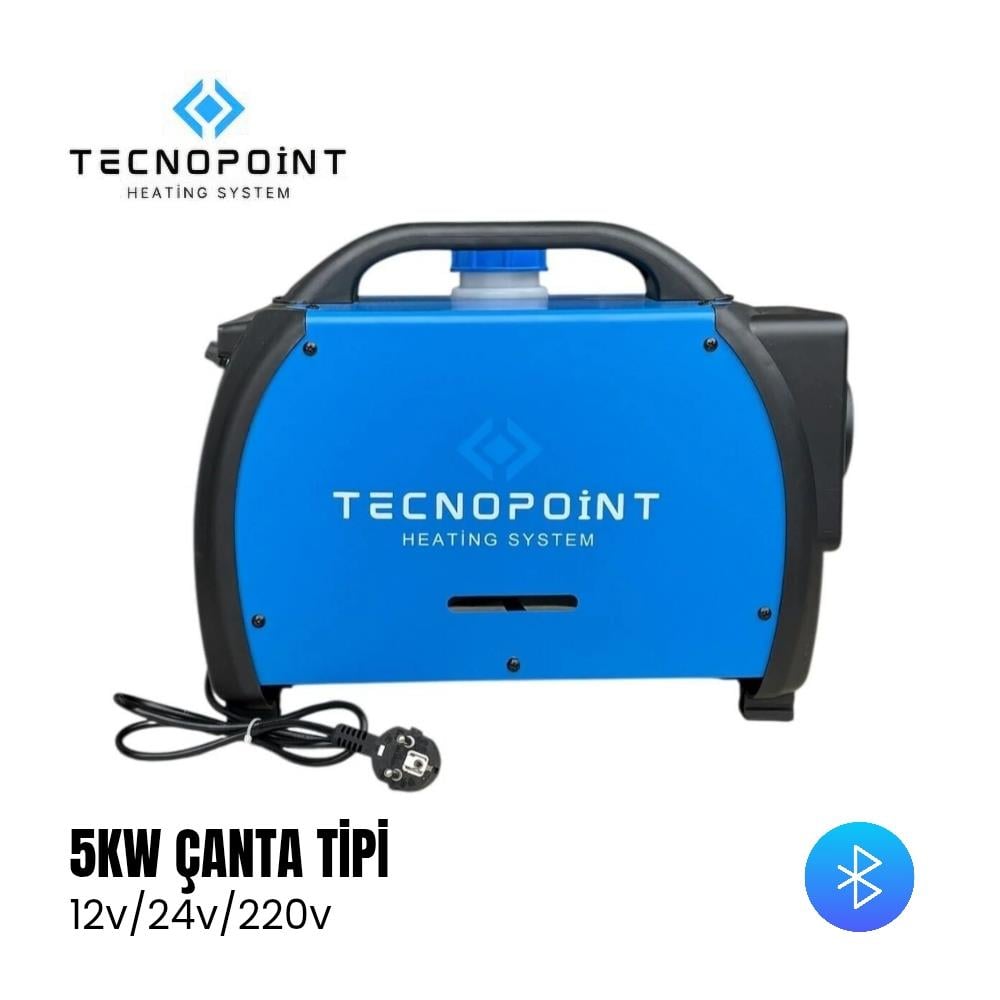Tecnopoint 5kw Çanta Webasto Tipi Isıtıcı Bluetooth 12v-24v-220v - Karavan Malzemeleri, Karavan EkipmanlarıOrtam IsıtıcılarTecnopointTecnopoint 5kw Çanta Webasto Tipi Isıtıcı Bluetooth 12v-24v-220v