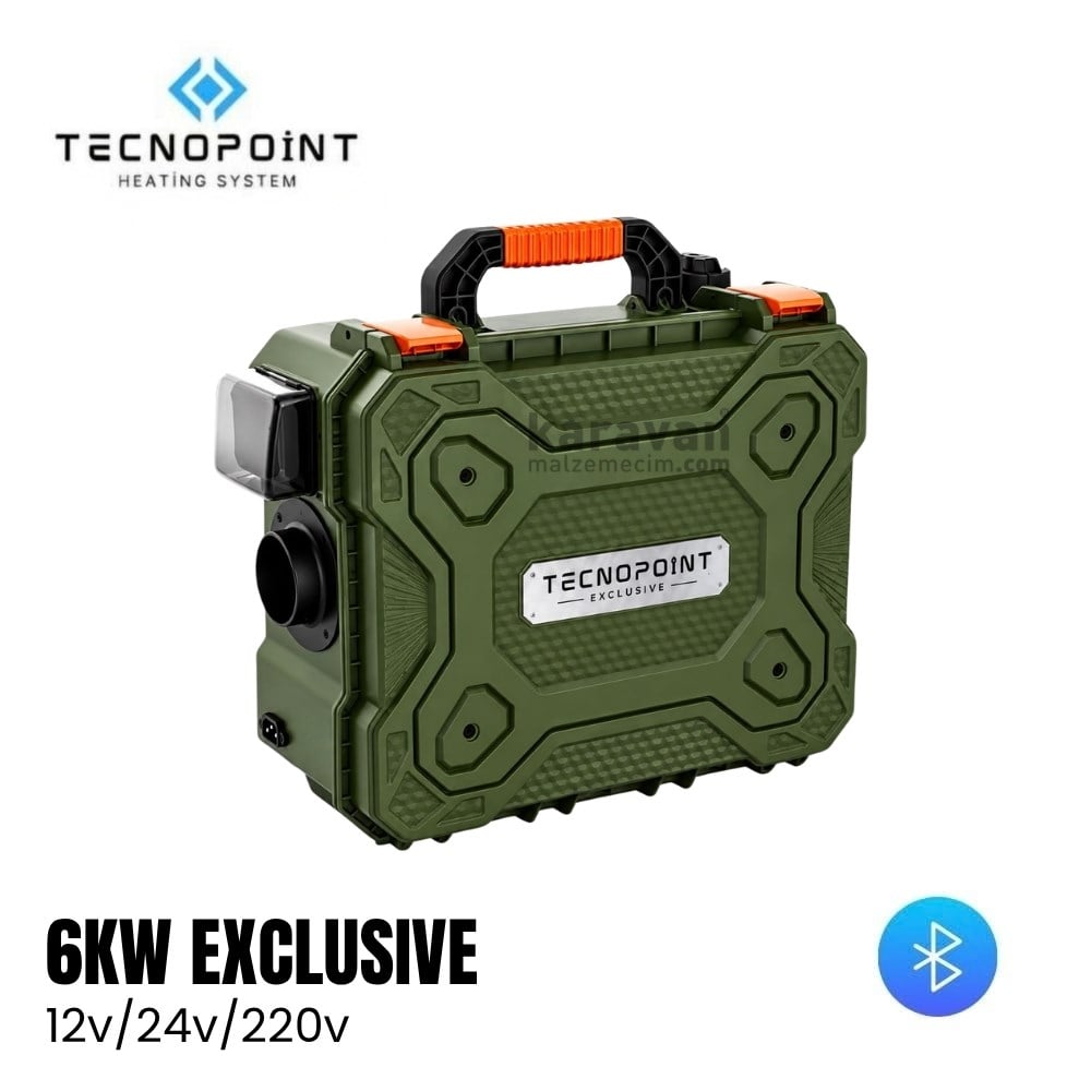 Tecnopoint Exclusive 6kw Su Geçirmez Offroad Webasto Tipi Dizel Ortam Isıtıcı - 12v/24v/220v - Karavan Malzemeleri, Karavan EkipmanlarıOrtam IsıtıcılarTecnopointTecnopoint Exclusive 6kw Su Geçirmez Offroad Webasto Tipi Dizel Ortam Isıtıcı - 12v/24v/220v