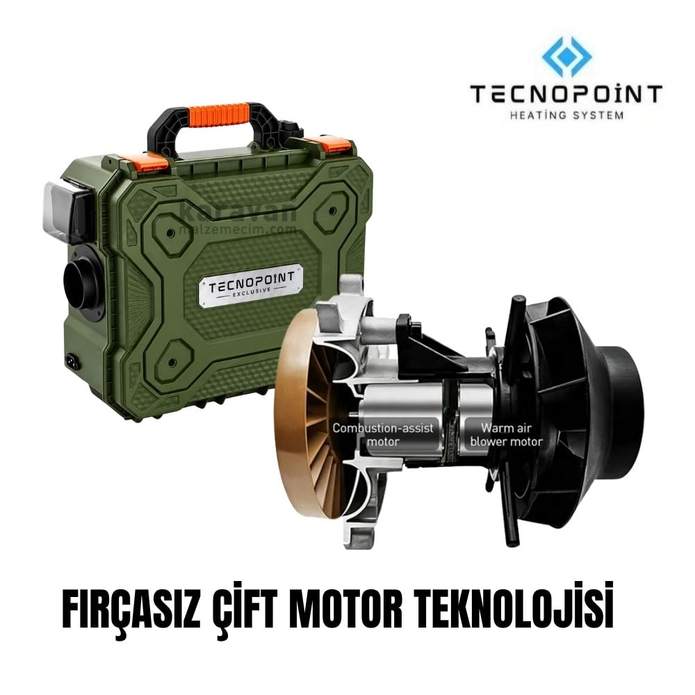 Tecnopoint Exclusive 6kw Su Geçirmez Offroad Webasto Tipi Dizel Ortam Isıtıcı - 12v/24v/220v - Karavan Malzemeleri, Karavan EkipmanlarıOrtam IsıtıcılarTecnopointTecnopoint Exclusive 6kw Su Geçirmez Offroad Webasto Tipi Dizel Ortam Isıtıcı - 12v/24v/220v