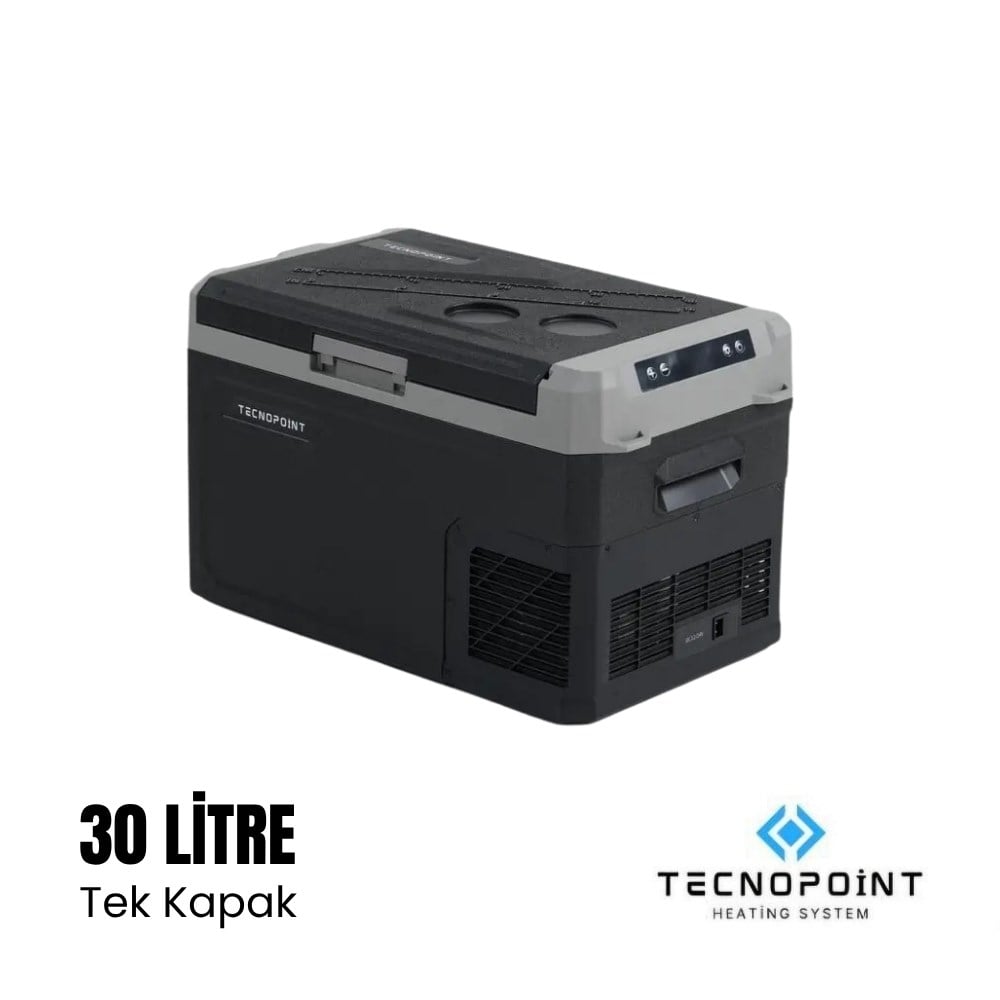 Tecnopoint TC21-07 Tek Kapaklı Araç İçi Portatif Buzdolabı 30 Litre 12v-24v - Karavan Malzemeleri, Karavan EkipmanlarıBuzdolaplarıTecnopointTecnopoint TC21-07 Tek Kapaklı Araç İçi Portatif Buzdolabı 30 Litre 12v-24v