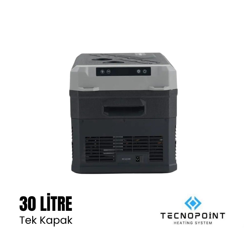 Tecnopoint TC21-07 Tek Kapaklı Araç İçi Portatif Buzdolabı 30 Litre 12v-24v - Karavan Malzemeleri, Karavan EkipmanlarıBuzdolaplarıTecnopointTecnopoint TC21-07 Tek Kapaklı Araç İçi Portatif Buzdolabı 30 Litre 12v-24v