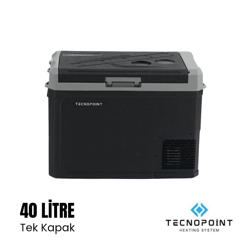 Tecnopoint TC21-08 Tek Kapaklı Araç İçi Portatif Buzdolabı 40 Litre 12v-24v - Karavan Malzemeleri, Karavan EkipmanlarıBuzdolaplarıTecnopointTecnopoint TC21-08 Tek Kapaklı Araç İçi Portatif Buzdolabı 40 Litre 12v-24v